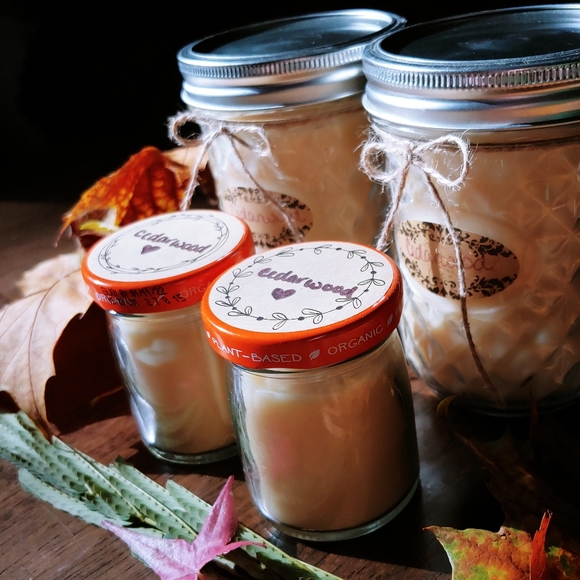 Organic ✨️Cedarwood Candles Set of 4 - Picture 5 of 8